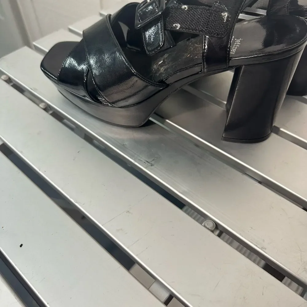 Jeffrey Campbell  Women's Amma Black Size 10 NWOT